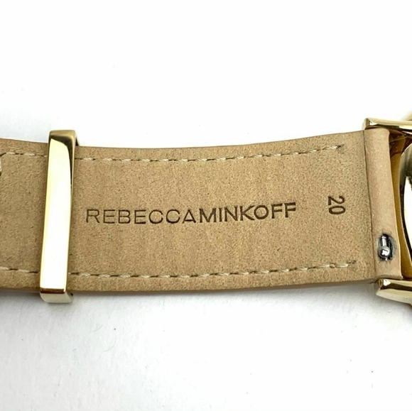 REBECCA MINKOFF  Major Leather Strap Watch - Picture 9 of 11